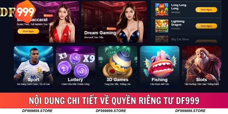 Điều khoản cụ thể về quyền riêng tư của người chơi