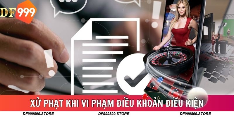 Xử phạt khi người chơi không tuân thủ điều khoản